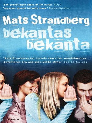cover image of Bekantas bekanta